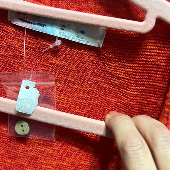 Free People FP Beach Stockton Sweater Vest & Pants Set Cherry Tomato Combo - Picture 8 of 8